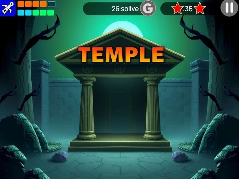 Temple Escape Challenge Puzzle Solving